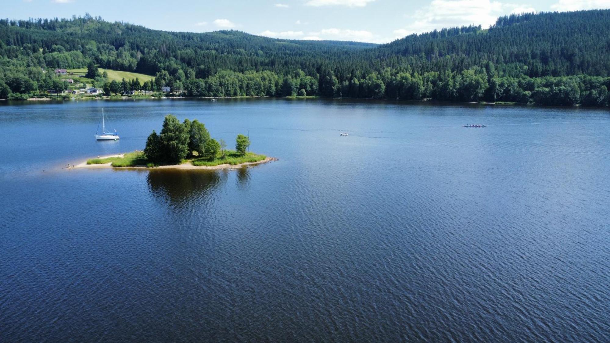 Hauslipno Bungalov Na Lipne Lipno nad Vltavou Bagian luar foto