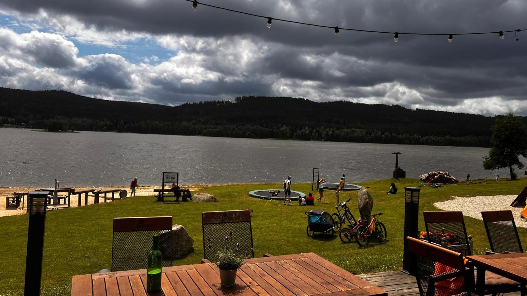 Hauslipno Bungalov Na Lipne Lipno nad Vltavou Bagian luar foto
